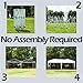 NSdirect 10 x 20 ft Pop Up Outdoor Canopy Tent,Heavy Duty Easy Portable Wedding Party Tent Carrying Bag Adjustable Folding Gazebo Pavilion Patio Shelter with 6 Removable Side Walls Tent,White