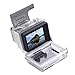 Vicdozia 2.0 Inch LCD BacPac External Monitor Display Viewer Non-Touch Screen for Gopro Hero 4 3+ 3 with Waterproof Back Cover Protective Case