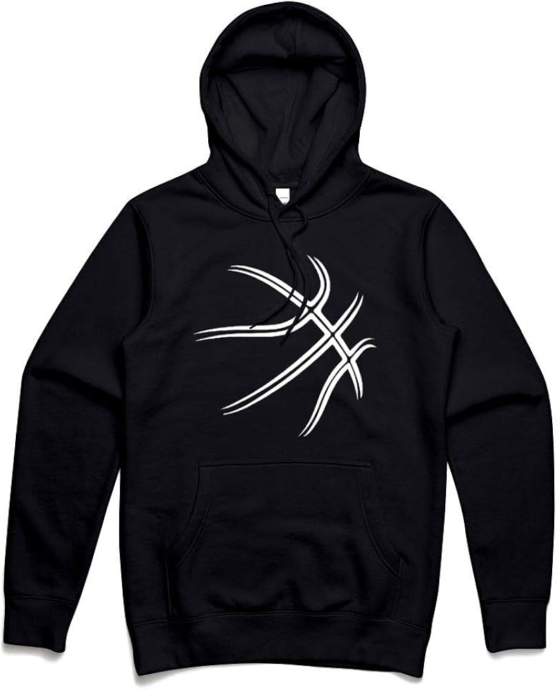 Greenting Basketball Hoodies for Men, Novelty Drawstring