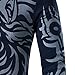 NEARTIME Mens Shirt, Men's Long Sleeve Tee Shirt Slim Lapel Tops T-Shirt (M, Navy)