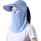 Outdoor UV Sun Protection Waterproof Breathable Face Neck Flap Cover Folding Sun Hat for Men/Women