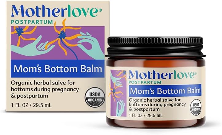 Motherlove Rhoid Balm 1 oz 30ml Organic USDA Certified Cruelty Free