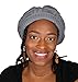 Always Eleven Satin Lined Knit Beret Hat (Gray)