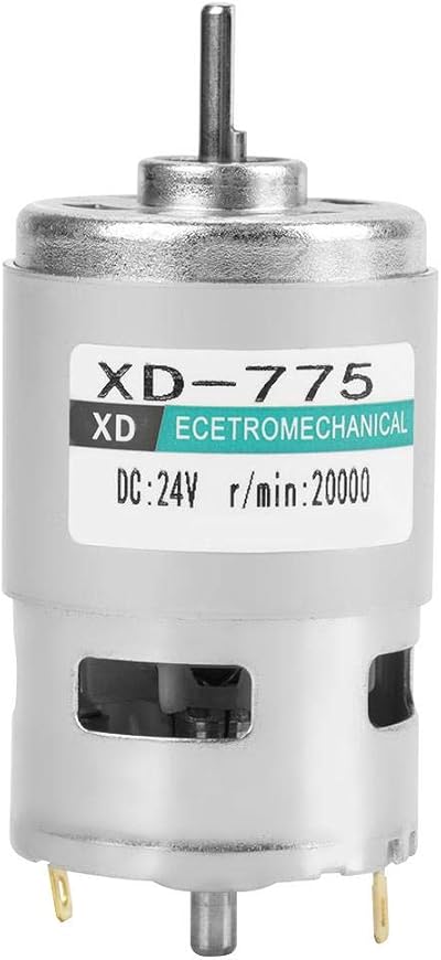 Vikye XD-775 Electric Motor 12V 24V High Torque Speed Low Noise Double Ball