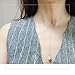 CISHOP 925 Silver Freshwater Pearl Y Necklace Choker Oval Shape Pearl