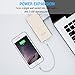 MAKETECH Compact Aluminum 2-Outlet Travel Power Strip with 3 USB Charging Ports (Gold)