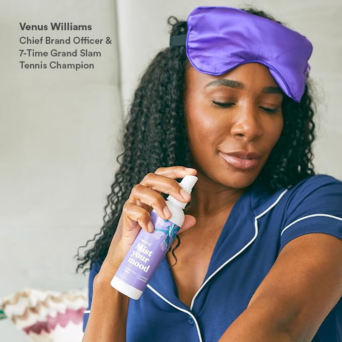 ASUTRA Silk Eye Pillow for Sleep, Purple - Filled w/Lavender Buds & Flax Seeds, Weighted Eye Mask, Meditation & Light Blocking Blindfold, Cooling Gel Mask Included