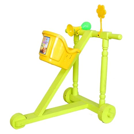 Jeevan Raj Veer Chen wooden Baby Walker-(18 Inch X 18 Inch X 22 Inch)