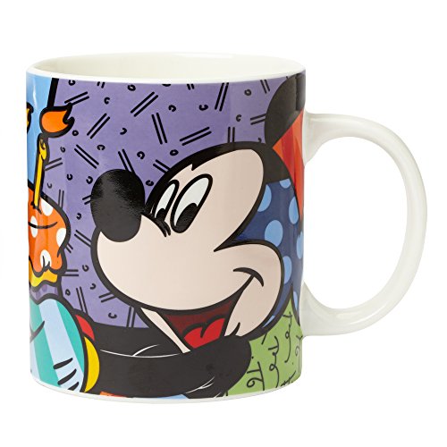 Enesco Disney Mug by Romero Britto, Mickey Mouse Birthday