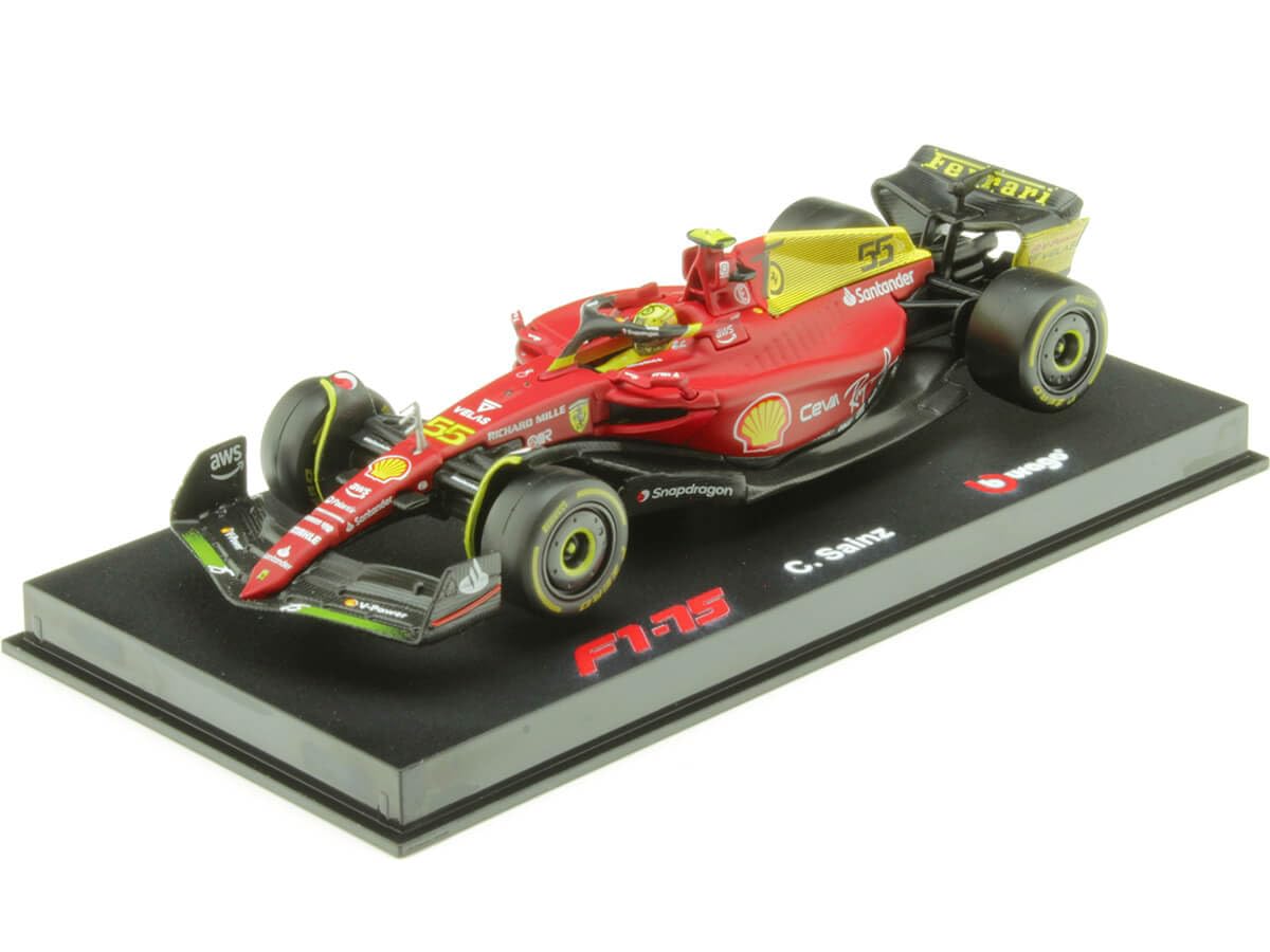 Bburago - Iron F1-75 - Italy Monza GP 2022-1/43