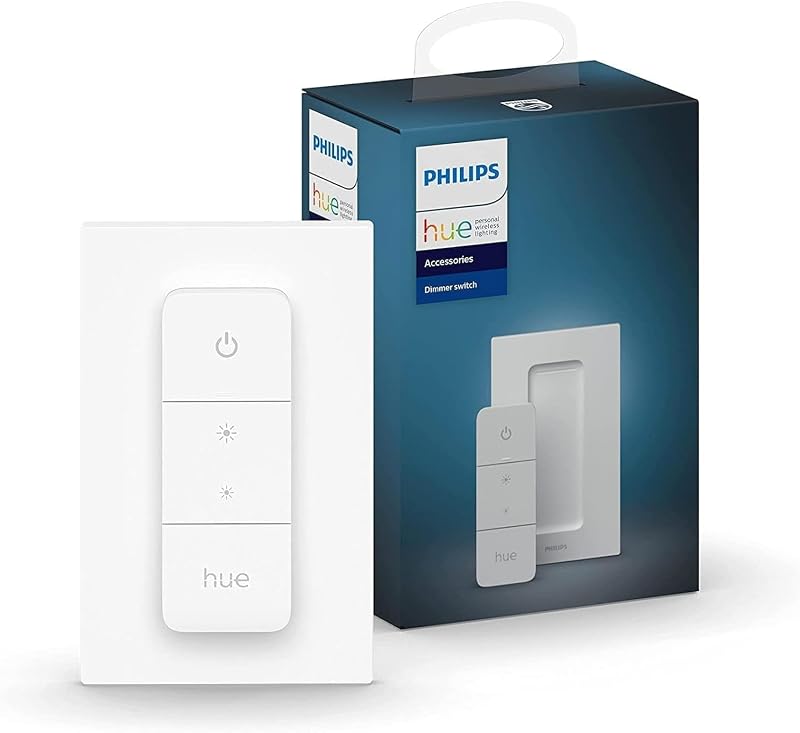Philips Hue Dimmer Switch V2 Wireless Installation-Free Indoor Lighting Control