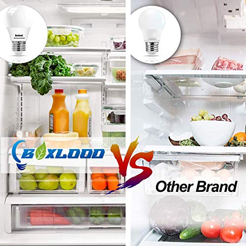 Boxlood Refrigerator Light Bulb, 40Watt Equivalent Fridge Light Bulb