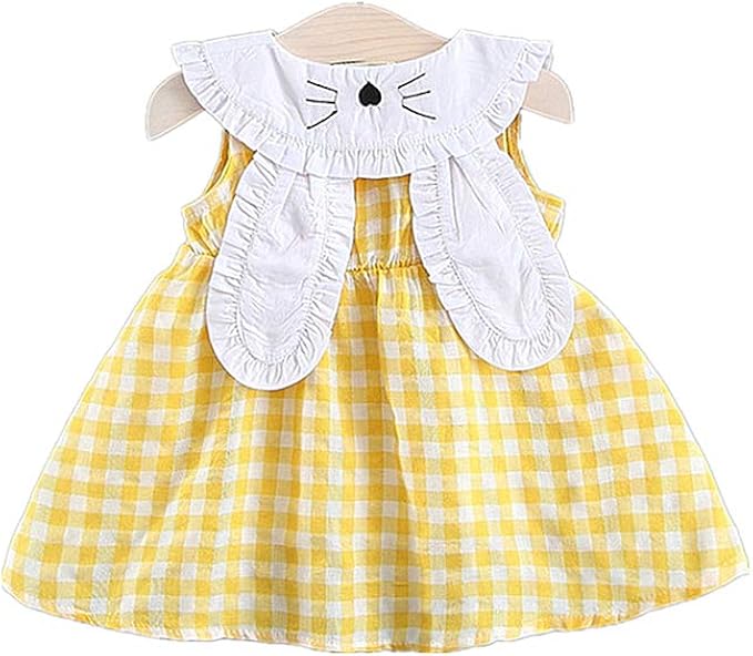 Amazon Co Jp 子供服 女の子 ドレス Mimoonkaka ベビー服 女の子 洋服 発表会 ドレス 可愛い スカート ウサギ耳 夏 プレゼント 新生児 服 赤ちゃん 出産祝い 0 2歳 服 ファッション小物