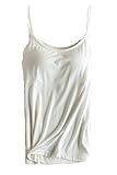 Womens Modal Padded Bra Stretch Sleeveless Cami