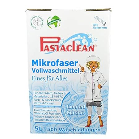 Pastaclean Mikrofaser Vollwaschmittel 5 Liter