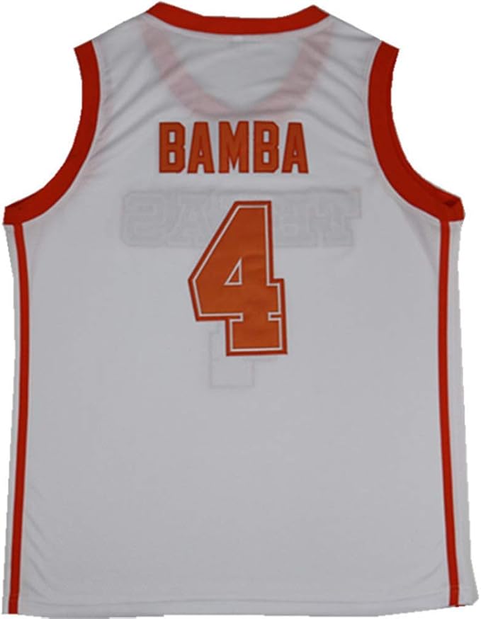 Custom Men's Basketball Jerseys Embroidered Bamba 4 S4XL