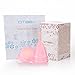 Menstrual Cups, OTBBA 2 Pack Pre Childbirth Soft Period Cup