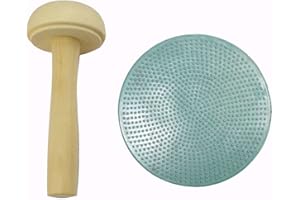 FENGTAIKE Printmaking Block Printing Baren with Paper Printing Ink Roller, Plastic Stamping Printmaking Baren, DIY Art Craft Printmaking Tool Art Supply for Beginner