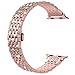 Wearlizer Compatible Apple Watch Band Women 38/40/41/42/44/45/49mm Crystal Rhinestone Diamond Band Luxury Stainless Steel Metal Bracelet Strap for iWatch Series 11 10 9 8 7 6 5 4 3 SE/Ultra 3 2 1