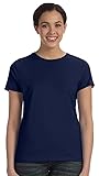 Hanes Women's Nano-T T-shirt, Navy, X-Large