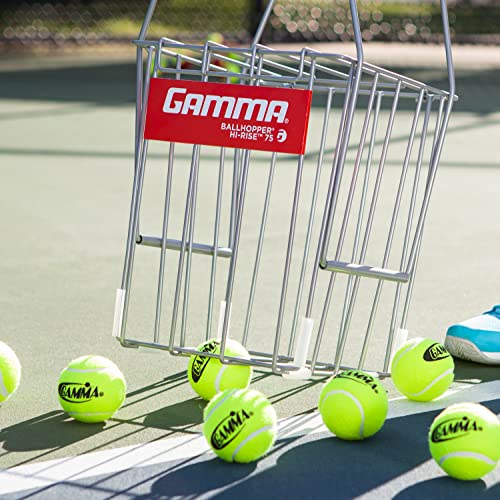 GAMMA Sports Tennis Ball Hopper HiRise 75, Durable, Convenient, Heavy Duty Construction for