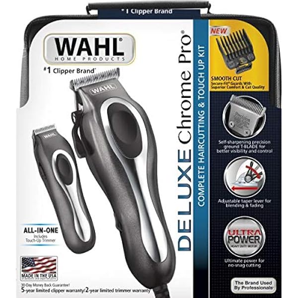 wahl chrome pro pet clipper kit