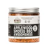 Applewood Smoked BBQ Awesomeness - Rub & BBQ Seasoning - Best BBQ Grill Seasoning Rub - Made for Chicken, BBQ Meat, Hamburgers, Pulled Pork, Ribs, Steaks - Dry Rub Spice Blend