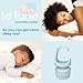 La Luna Smart Interactive Baby Soother, Shushing Sound and Custom Recording/Auto Activation with Cry Sensor, Auto Volume Increaser, Blue
