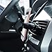 Car Phone Mount, ILDZMMC 3-in-1 Universal Phone Holder For Car Dashboard Windshield Mount Air Vent Car Phone Holder for iPhone X/8/8P/7/6/6S, Samsung Galaxy S5/S6/S7/S8 LG Huawei and More (Black)