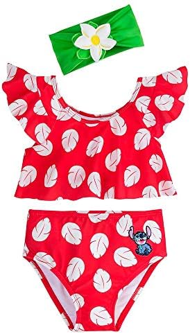 ディズニー Disney リロスティッチ スイムウェア 女の子 約1cm 並行輸入品 Lilo Stitch Deluxe Swimsuit