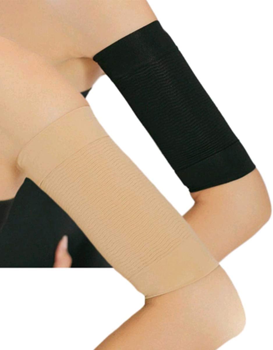 4 Pairs Arm Slimming Shaper Arm Elastic Compression Sleeve, Upgraded Women Weight