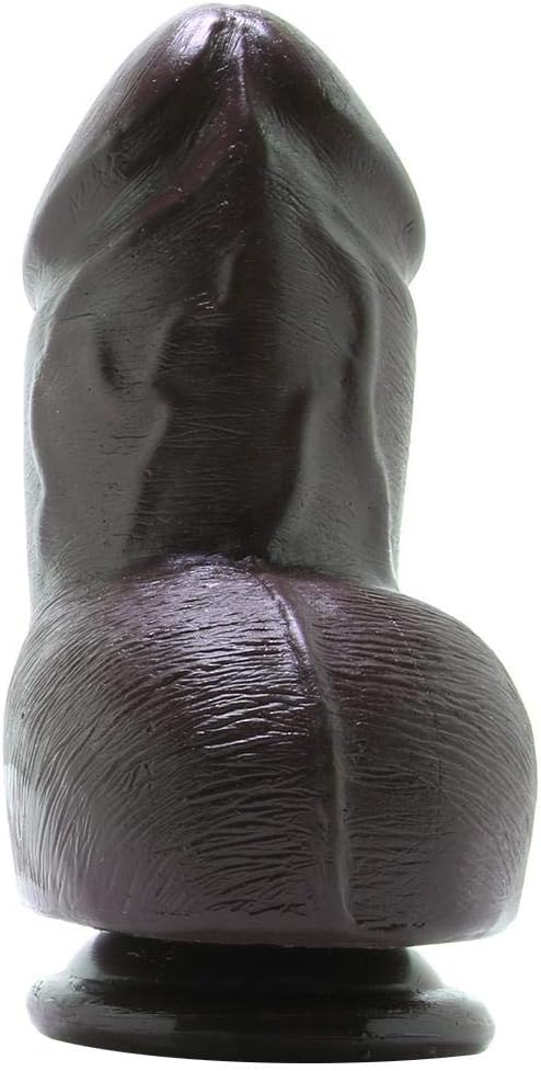 Doc Johnson Fat D 6 in w Balls Firmaskyn Dildos, 800 g, Brown - Image 4