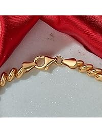 Ross-Simons Italian 18kt Yellow Gold Over Sterling Silver San Marco Bracelet