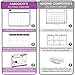 Magnetic Dry Erase Monthly Fridge Calendar 17