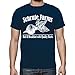 Schrute Farms Beets Bed and Breakfast Tshirt The Office (Medium, Navy)