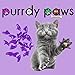Purrdy Paws Soft Nail Caps for Cat Claws Purple Kitten