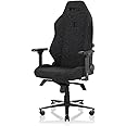 Secretlab Titan Evo Black3 Gaming Chair - Reclining, Ergonomic & Comfortable Computer Chair with 4D Armrests, Magnetic Head Pillow & 4-Way Lumbar Support - Black - Fabric