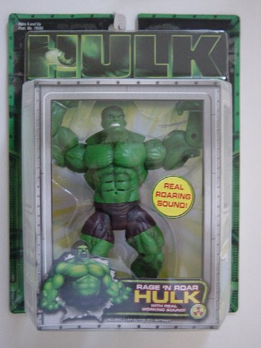Rage  n roar hulk 6.5" figure with real sound