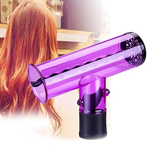 Fashionwu Professional Hair Dryer Diffuser Hood Magic Wind Spin Curl Hair Roller Curler Styling Tools Blower Accessories - Thumbnail 3