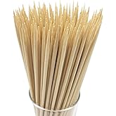 HOPELF 36" Natural Bamboo Skewers Sticks for Marshmallows，S'Mores，BBQ，Kabob，Grilling，Barbecue，Roasting，Camping.More Size Choices 6"/8"/10"/12"/14"/30"(100 PCS)