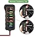 AUTDER Car Battery Tester 12V 6 LED Lights Digital Alternator Tester,Test Battery Condition & Alternator Charging Tester for Car Motorcycle