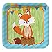 Forest Fox 9-inch Deep Dish Paper Plates 8 Per Pack