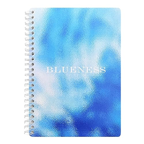 Reusable Sticker Book Collecting Album Blank Sticker Storage Book for Adults 40 Sheets A5 Size Release Paper Sticker Collection Book with Clear Plastic Cover for Sticker Keeper Holder (BLUE)
