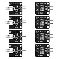 Dorhea 4Pcs Digital 38khz Ir Receiver Sensor Module
