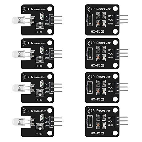 Dorhea 4Pcs Digital 38khz Ir Receiver Sensor Module