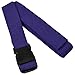 YogaAccessories 8' Pinch Buckle Cotton Yoga Strap - Purple