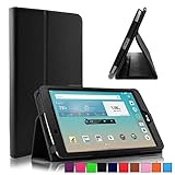 Infiland LG G Pad F 8.0 / G Pad II 8.0 Case - Folio PU Leather Stand Case Cover For LG G Pad F 8.0 (AT&T V495 /T-Mobile V496 / US Cellular UK495) & (G Pad 2 8.0 V498) 8-Inch Tablet, Black