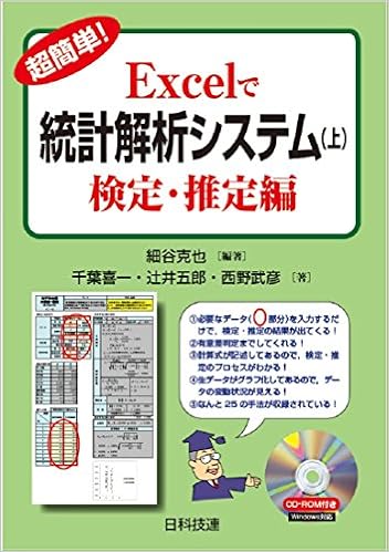 超簡単 Excelで統計解析システム 上 検定 推定編 克也 細谷 五郎 辻井 武彦 西野 喜一 千葉 本 通販 Amazon