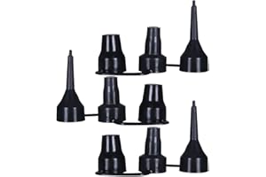 Helonge Air Pump Replacement Nozzles, 3 Pack Inflatable Pump Nozzles Head, Air Pump Inflator Adaptor Accessory for Partial Air Bed, Air Mattress etc