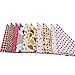 PET SHOW 10 Pack Small Dog Bandanas Girl Cotton Female Cat Puppies Bibs Washable Triangle Head Scarfs Medium Dogs Bandana Photo Prop Grooming Accessories